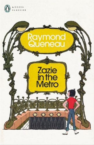 Buchcover und Innenansicht für das Buch: Zazie in the Metro
