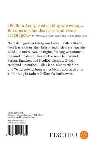 Buchcover und Innenansicht für das Buch: Kurze Sätze über gutes Leben