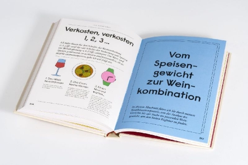 Buchcover und Innenansicht für das Buch: Wine Simple. Perfect Pairings. An Ingenious Guide to Enjoying Wine with Food
