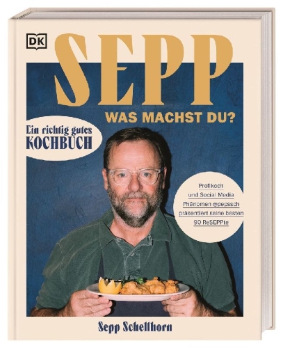Buchcover und Innenansicht für das Buch: Sepp, was machst du?