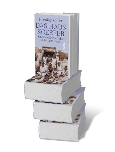 Buchcover und Innenansicht für das Buch: DAS HAUS KOERFER