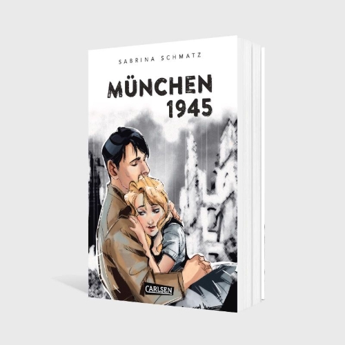 Buchcover und Innenansicht für das Buch: München 1945