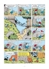 Buchcover und Innenansicht für das Buch: De Schlümpp uff Hessisch: Blauschlümpp unn Schwazzschlümpp
