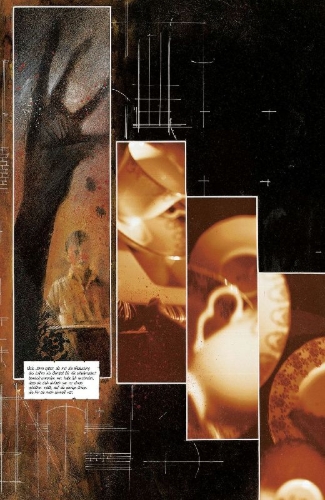 Buchcover und Innenansicht für das Buch: Batman: Arkham Asylum