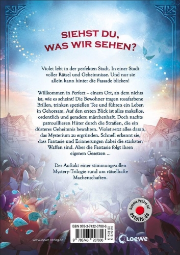 Buchcover und Innenansicht für das Buch: A Place Called Perfect - They've got their eyes on you