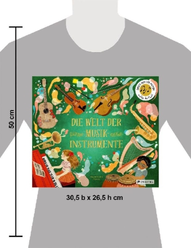 Buchcover und Innenansicht für das Buch: Listen to the Music: The Instruments