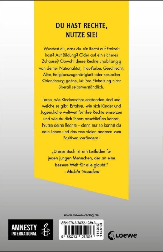 Buchcover und Innenansicht für das Buch: Know Your Rights