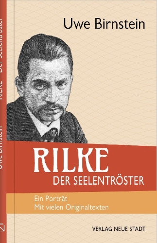 Buchcover und Innenansicht für das Buch: Rilke, der Seelentröster
