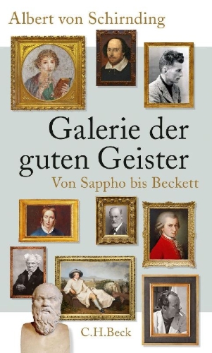 Buchcover und Innenansicht für das Buch: Galerie der guten Geister