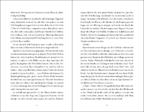 Buchcover und Innenansicht für das Buch: Just for Clicks