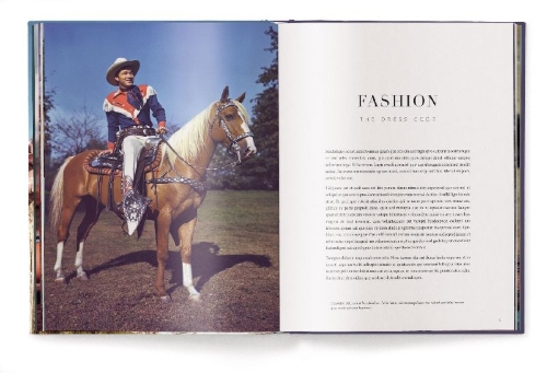 Buchcover und Innenansicht für das Buch: The Stylish Life Cowboys