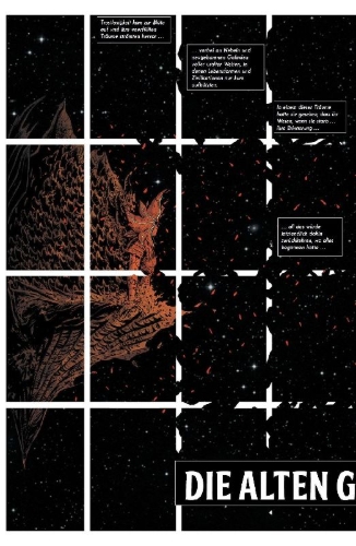 Buchcover und Innenansicht für das Buch: The New Gods #1-#6