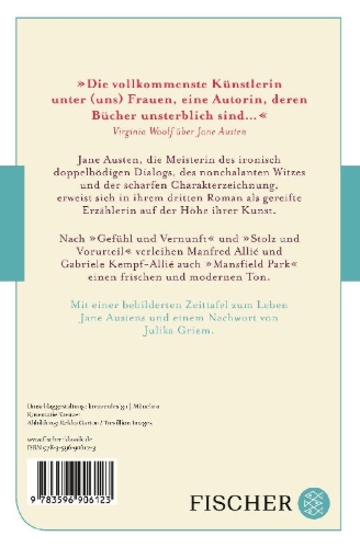 Buchcover und Innenansicht für das Buch: Mansfield Park