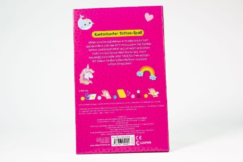 Buchcover und Innenansicht für das Buch: Mes Jolis Tatouages - Le Monde Magique