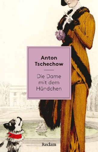 Buchcover und Innenansicht für das Buch: Die Dame mit dem Hündchen