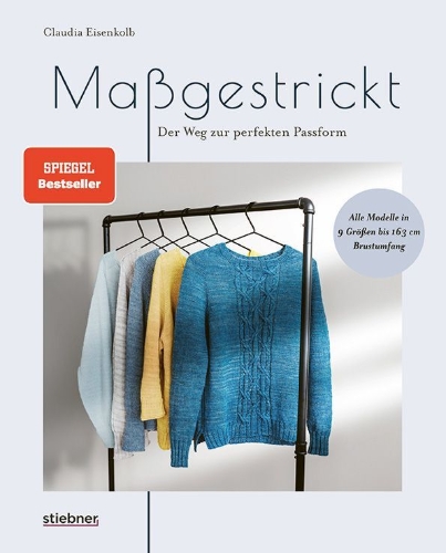 Buchcover und Innenansicht für das Buch: Maßgestrickt