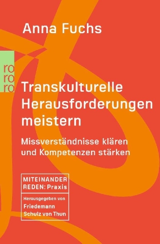 Buchcover und Innenansicht für das Buch: Transkulturelle Herausforderungen meistern