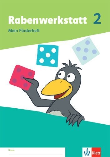 Buchcover und Innenansicht für das Buch: Rabenwerkstatt 2.Mein Förderheft Klasse 2
