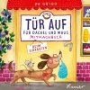 Buchcover und Innenansicht für das Buch: Tür auf für Dackel und Maus - Beim Einkaufen