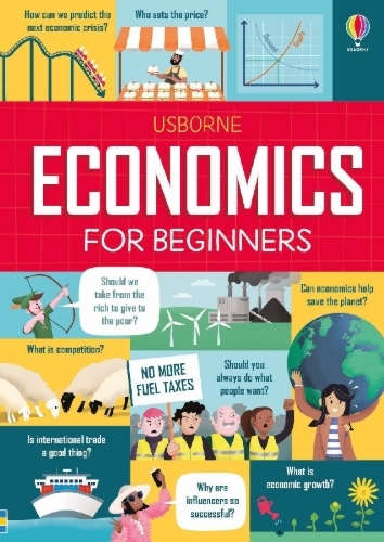 Buchcover und Innenansicht für das Buch: Economics for Beginners