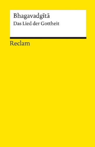 Buchcover und Innenansicht für das Buch: Bhagavadgita. Das Lied der Gottheit