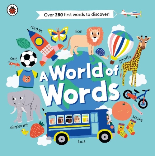 Buchcover und Innenansicht für das Buch: A World of Words