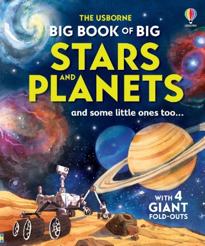 Buchcover und Innenansicht für das Buch: Big Book of Stars & Planets
