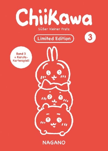 Buchcover und Innenansicht für das Buch: Chiikawa - Süßer kleiner Fratz 03 - Limited Edition