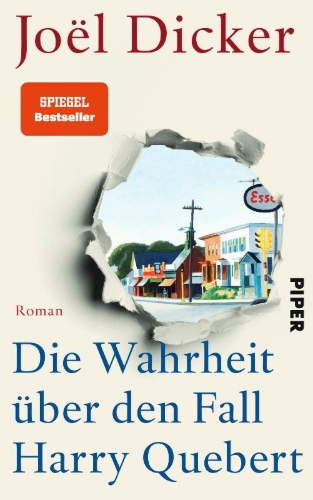 Buchcover und Innenansicht für das Buch: La Vérité sur l'Affaire Harry Quebert