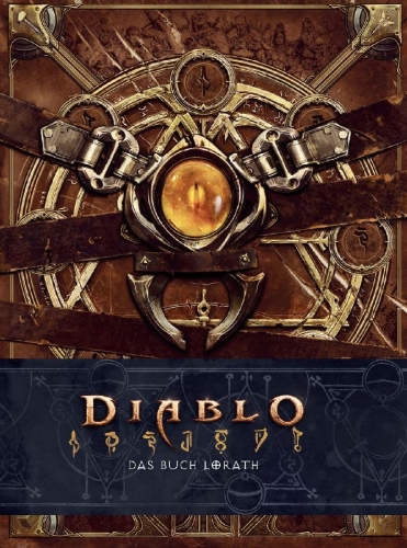 Buchcover und Innenansicht für das Buch: Diablo: Book of Lorath