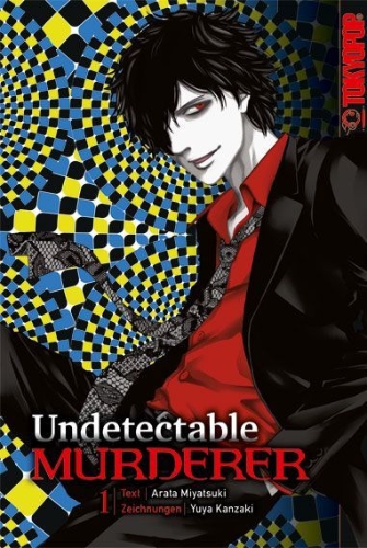 Buchcover und Innenansicht für das Buch: Undetectable Murderer 01