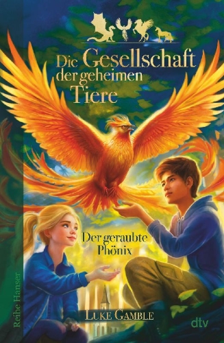 Buchcover und Innenansicht für das Buch: Secret Animal Society