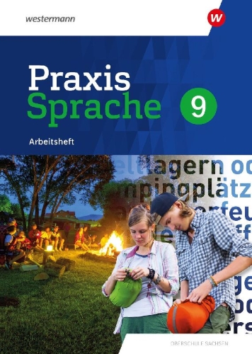 Buchcover und Innenansicht für das Buch: Praxis Sprache 9. Arbeitsheft. Differenzierende Ausgabe für Sachsen