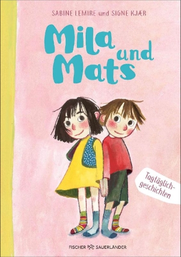 Buchcover und Innenansicht für das Buch: Bea og Basse