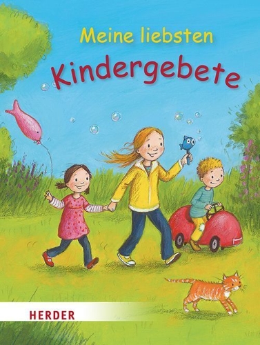 Buchcover und Innenansicht für das Buch: Meine liebsten Kindergebete