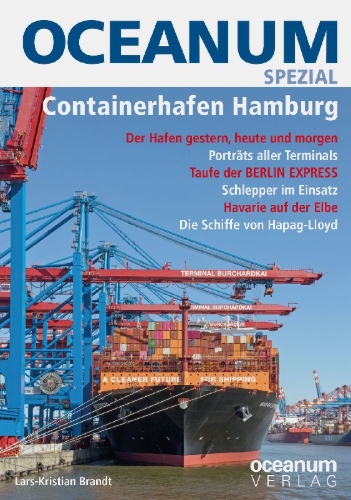 Buchcover und Innenansicht für das Buch: OCEANUM SPEZIAL Containerhafen Hamburg