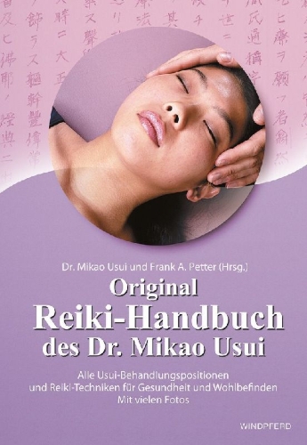 Buchcover und Innenansicht für das Buch: Original Reiki-Handbuch des Dr. Mikao Usui