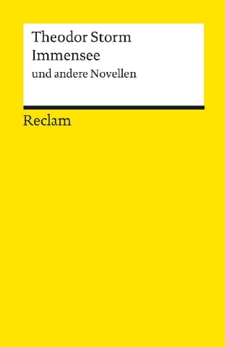 Buchcover und Innenansicht für das Buch: Immensee und andere Novellen