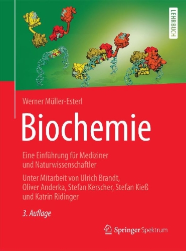Buchcover und Innenansicht für das Buch: Biochemie