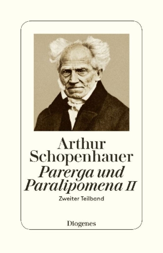 Buchcover und Innenansicht für das Buch: Parerga und Paralipomena II