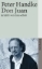 Buchcover und Innenansicht für das Buch: Don Juan (erzählt von ihm selbst)