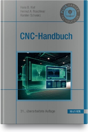 Buchcover und Innenansicht für das Buch: CNC-Handbuch