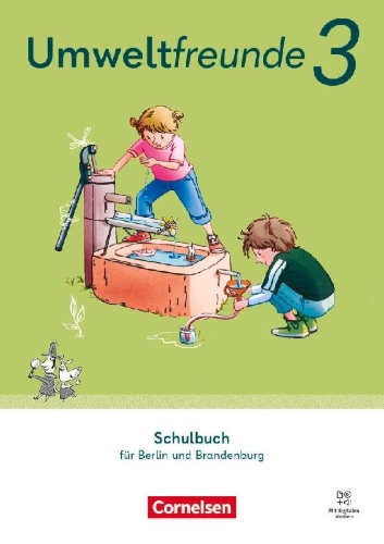 Buchcover und Innenansicht für das Buch: Umweltfreunde 3. Schuljahr - Berlin, Brandenburg - Ausgabe 2023 - Schulbuch mit digitalen Medien