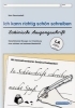 Buchcover und Innenansicht für das Buch: Ich kann richtig schön schreiben - Lateinische Ausgangsschrift LA
