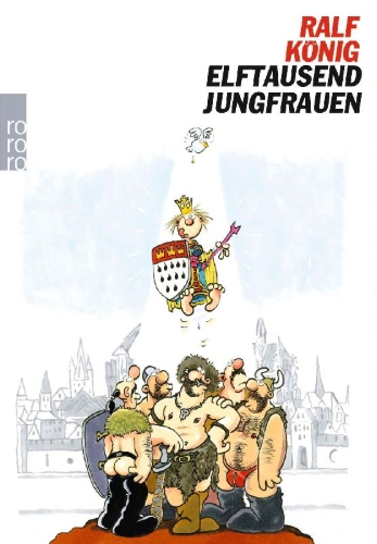 Buchcover und Innenansicht für das Buch: Elftausend Jungfrauen