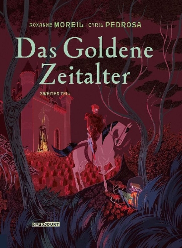 Buchcover und Innenansicht für das Buch: Das Goldene Zeitalter 2
