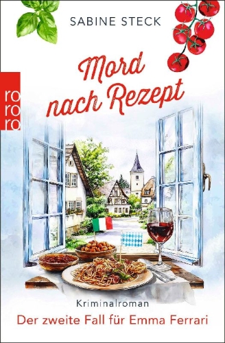 Buchcover und Innenansicht für das Buch: Mord nach Rezept