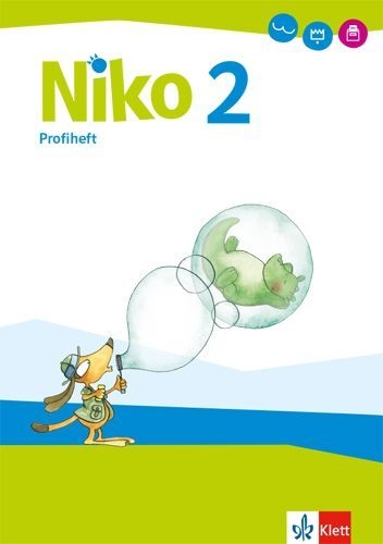 Buchcover und Innenansicht für das Buch: Niko Sprachbuch 2. Profiheft (Arbeitsheft Fordern) Klasse 2