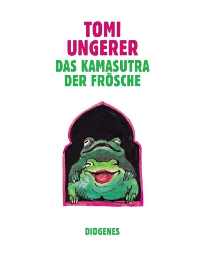 Buchcover und Innenansicht für das Buch: Das Kamasutra der Frösche