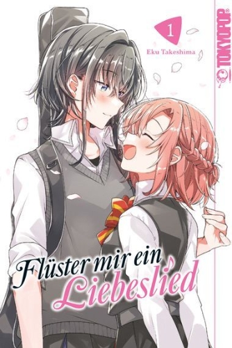 Buchcover und Innenansicht für das Buch: Flüster mir ein Liebeslied 01